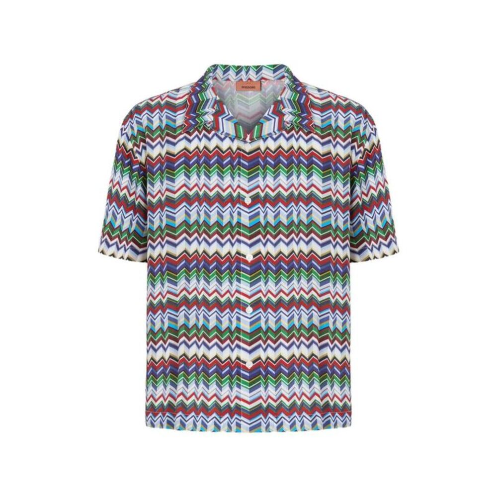 Missoni Men Zigzag Button-Up Shirt